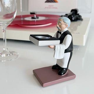 Cartoon Apple Watch Stand Black & White - One Size