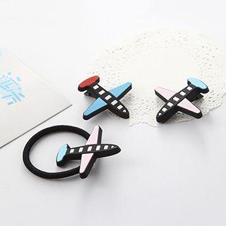Airplane Hair Tie / Hair Clip
