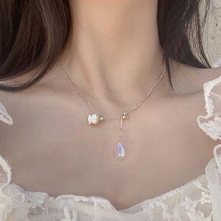Pendant Alloy Y Necklace