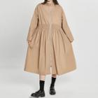 Zip-up Trench Coat Dress