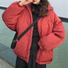 Padded Jacket / Midi A-line Skirt