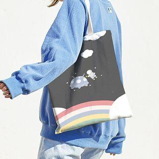 Rainbow Print Tote Bag (various Designs)