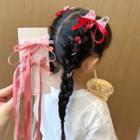 Bow Ribbon Fabric Hair Clip / Set