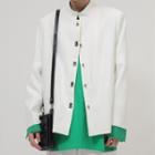 Mock Two-piece Metal Twist-lock Jacket