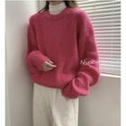 Ribbed Sweater Pink - One Size