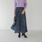 Pleated Leopard Culottes