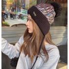 Panel Knit Beanie