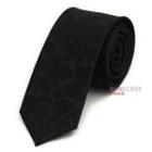 Patterned Neck Tie Black - One Size