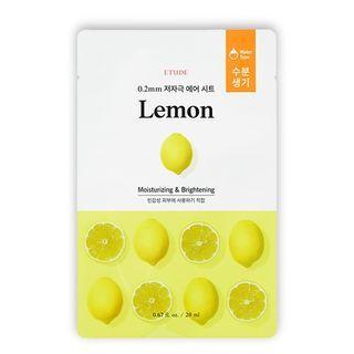 Etude - 0.2 Therapy Air Mask New - 12 Types Lemon