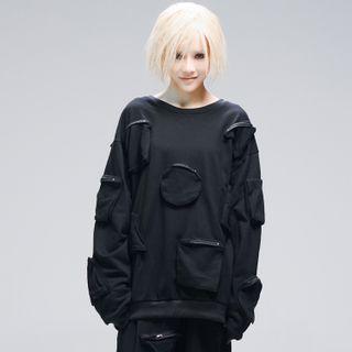 Multi Pocket Sweatshirt