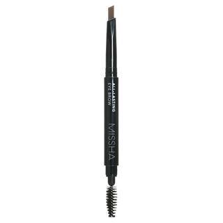 Missha - All Lasting Eye Brow - 3 Colors Dark Brown