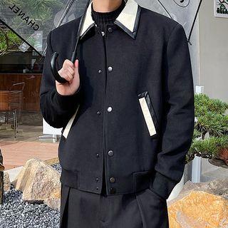 Button-up Collared Jacket