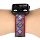 Patterned Faux Leather Apple Watch Band