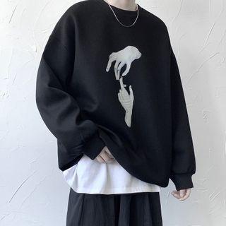 Hand Print Sweatshirt