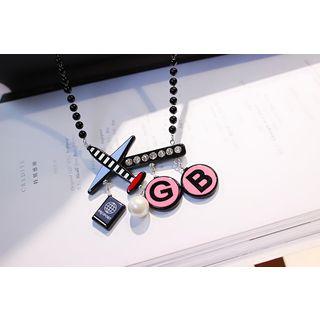 Airplane Necklace