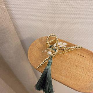 Flower Hair Claw Hair Claw - Gold - One Size