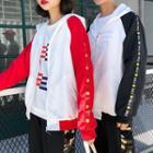 Couple Matching Smiley Face Print Hooded Jacket