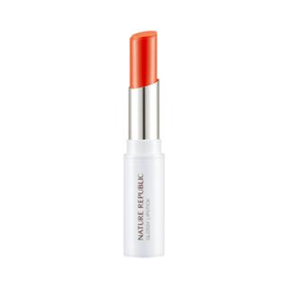 Nature Republic - Glossy Lipstick (#04 French Orange) 4.3g