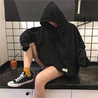 Letter Tag Hoodie