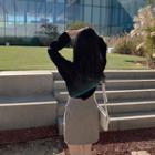 Zip-side Mini Herringbone Skirt