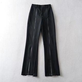 High Waist Contrast Color Sweatpants