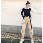 Long-sleeve T-shirt / Cargo Pants