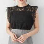 Sleeveless Lace Blouse