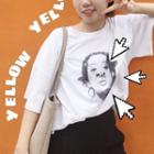 Print Loose-fit Short Sleeve T-shirt