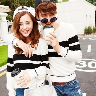 Striped Couples Sweater