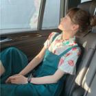 Strawberry Short-sleeve Shirt / Pinafore Dress