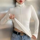 Turtleneck Long-sleeve T-shirt / Set