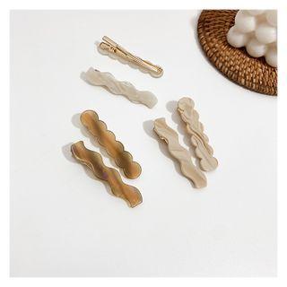 Shell Printed Hair Clip
