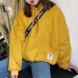 Applique Padded Hoodie