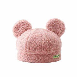 Animal Ear Fleece Brimless Hat