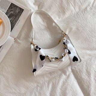 Silk Scarf Chain Stitch Handbag