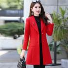 Pearl Brooch Coat