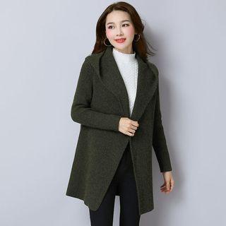 Hooded Loose-fit Cardigan