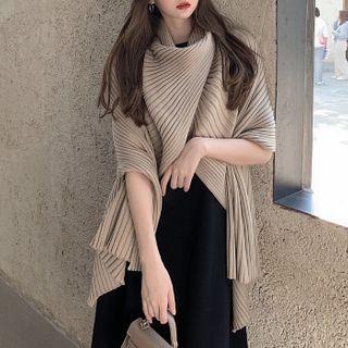 Asymmetric Ribbed Sweater / Midi Tank Dress / Set
