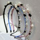 Pearl Embellished Hair Band