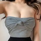 Twist-front Tube Top