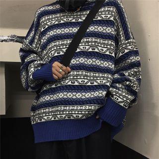 Striped Pattern Sweater