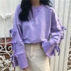 Tie-sleeve Sweatshirt