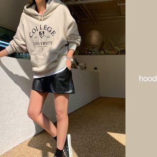 Varsity Letter Kangaroo Hoodie