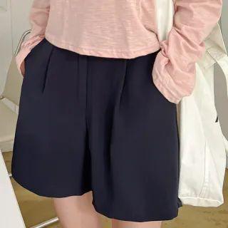 Pleat-front Dress Shorts