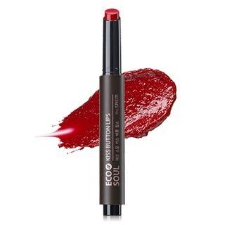 The Saem - Eco Soul Kiss Button Lips (#01 Hot Kiss)