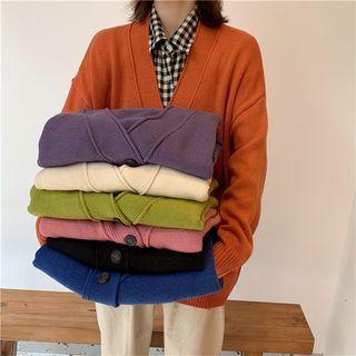 Thick Wool Sweater Cardigan