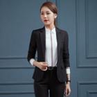Set: Slim Fit Blazer + Skirt/ Dress Pants + Shirt