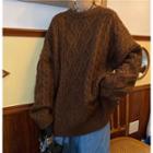 Rib-knit Loose-fit Sweater