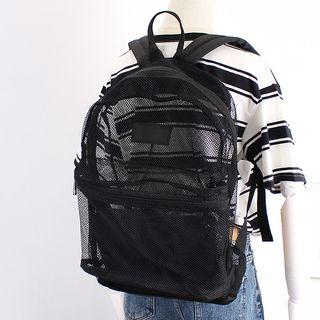 Set: Mesh Backpack + Pouch