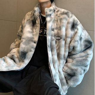 Tie-dye Stand-collar Jacket